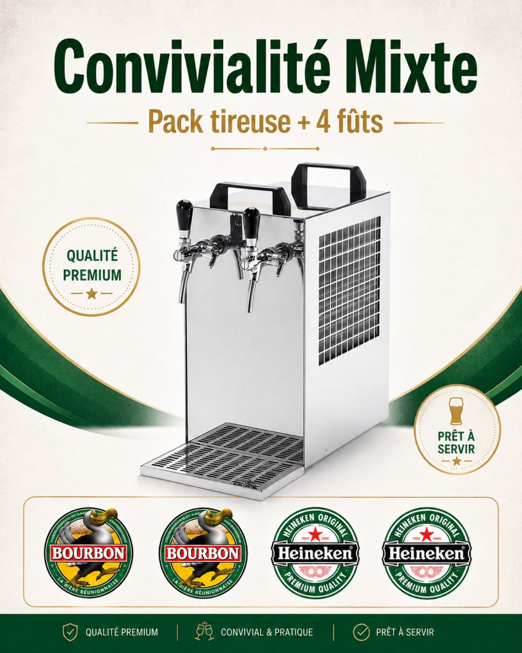 Pack Convivialité Heineken